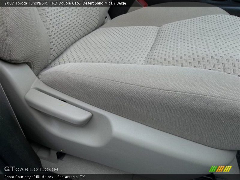 Desert Sand Mica / Beige 2007 Toyota Tundra SR5 TRD Double Cab