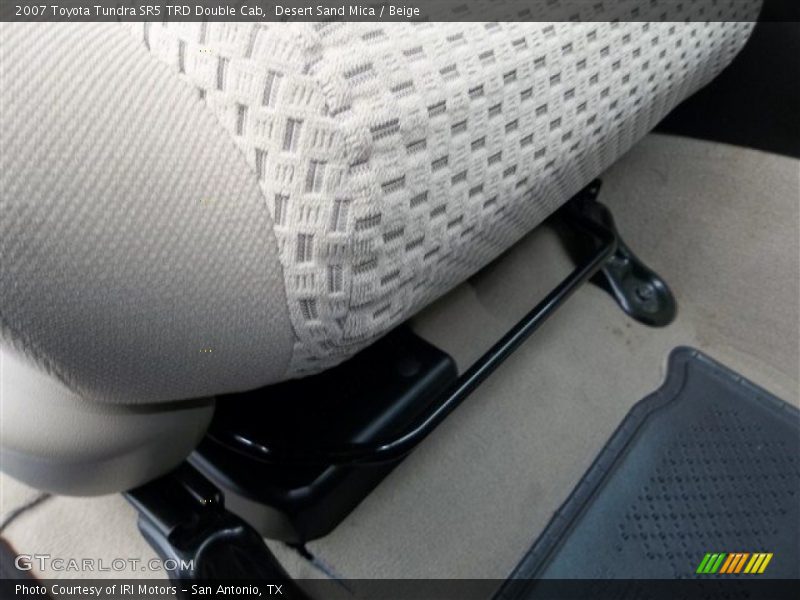 Desert Sand Mica / Beige 2007 Toyota Tundra SR5 TRD Double Cab