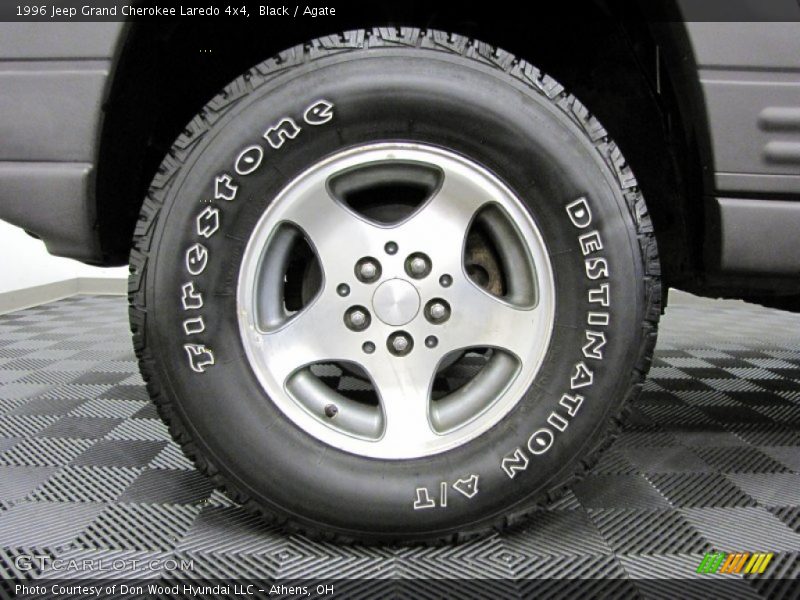 Black / Agate 1996 Jeep Grand Cherokee Laredo 4x4