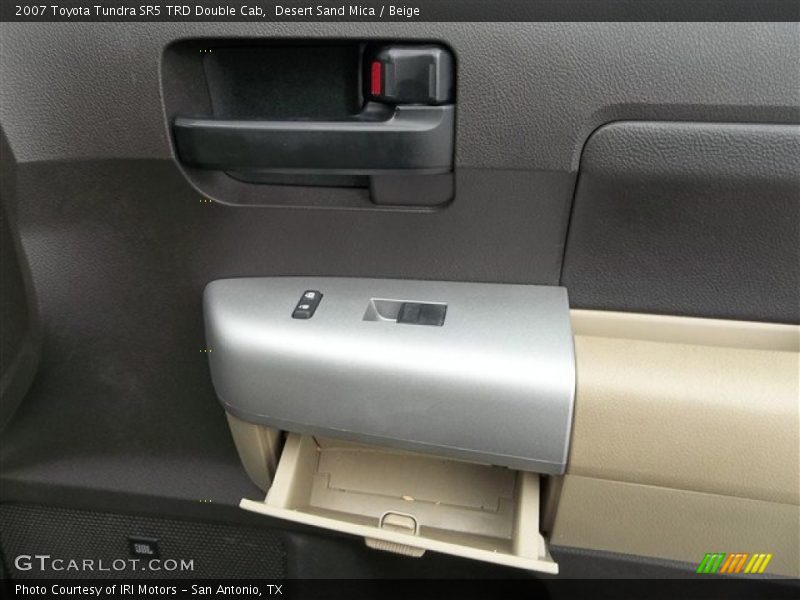 Desert Sand Mica / Beige 2007 Toyota Tundra SR5 TRD Double Cab