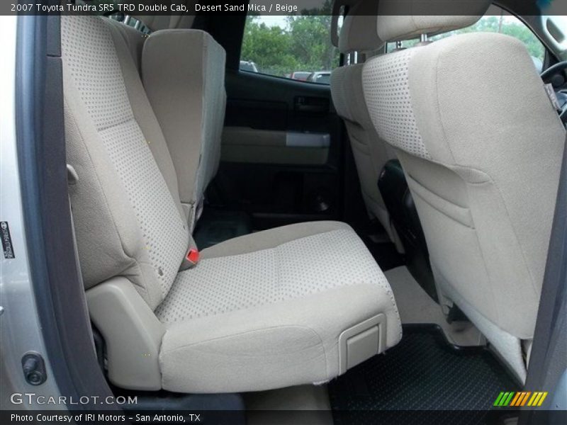 Desert Sand Mica / Beige 2007 Toyota Tundra SR5 TRD Double Cab