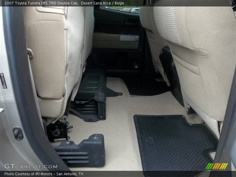 Desert Sand Mica / Beige 2007 Toyota Tundra SR5 TRD Double Cab