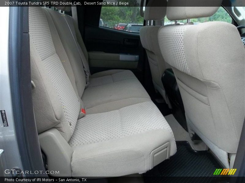 Desert Sand Mica / Beige 2007 Toyota Tundra SR5 TRD Double Cab