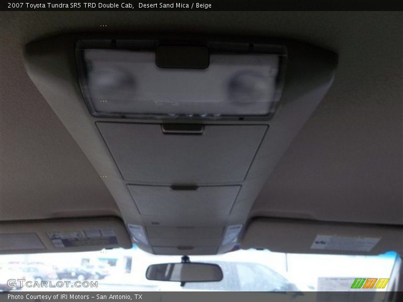 Desert Sand Mica / Beige 2007 Toyota Tundra SR5 TRD Double Cab