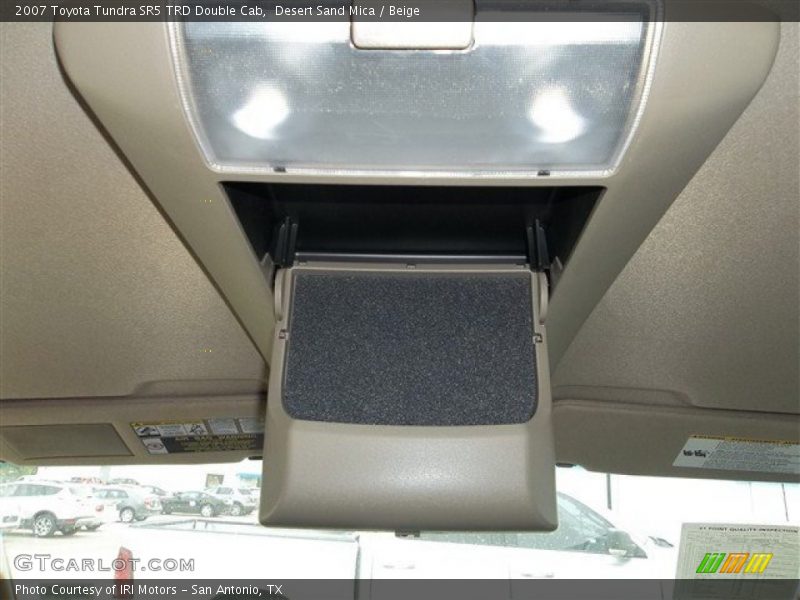 Desert Sand Mica / Beige 2007 Toyota Tundra SR5 TRD Double Cab