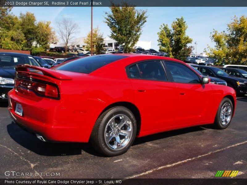 Redline 3 Coat Pearl / Black 2013 Dodge Charger SE