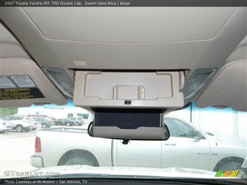 Desert Sand Mica / Beige 2007 Toyota Tundra SR5 TRD Double Cab