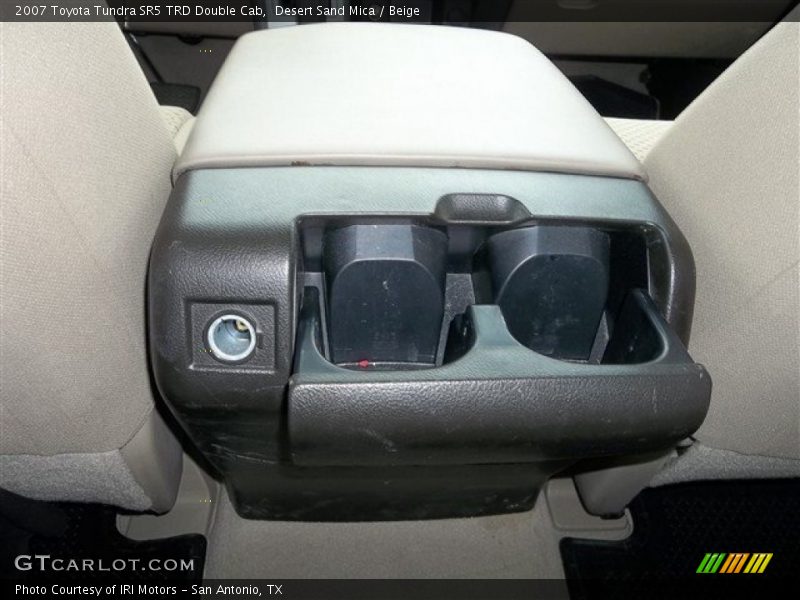 Desert Sand Mica / Beige 2007 Toyota Tundra SR5 TRD Double Cab