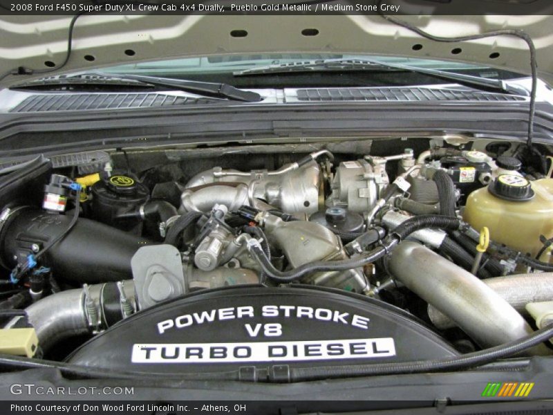  2008 F450 Super Duty XL Crew Cab 4x4 Dually Engine - 6.4 Liter OHV 32-Valve Power Stroke Turbo Diesel V8