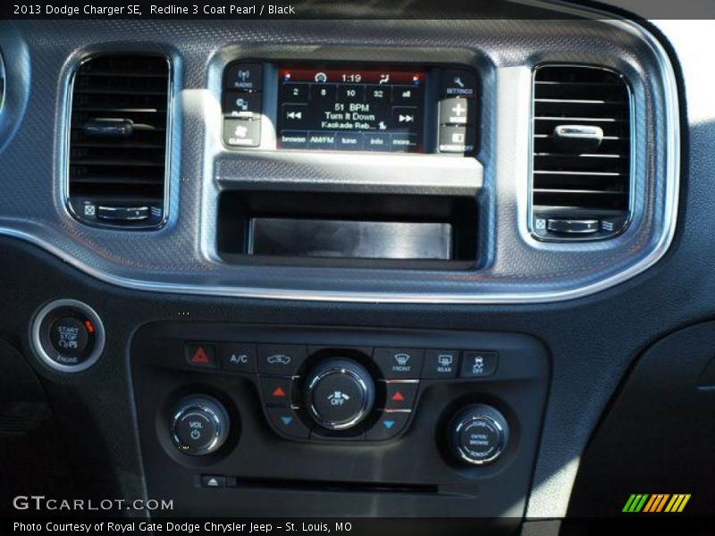 Redline 3 Coat Pearl / Black 2013 Dodge Charger SE