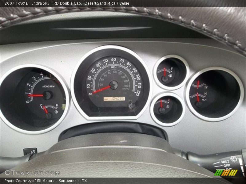 Desert Sand Mica / Beige 2007 Toyota Tundra SR5 TRD Double Cab