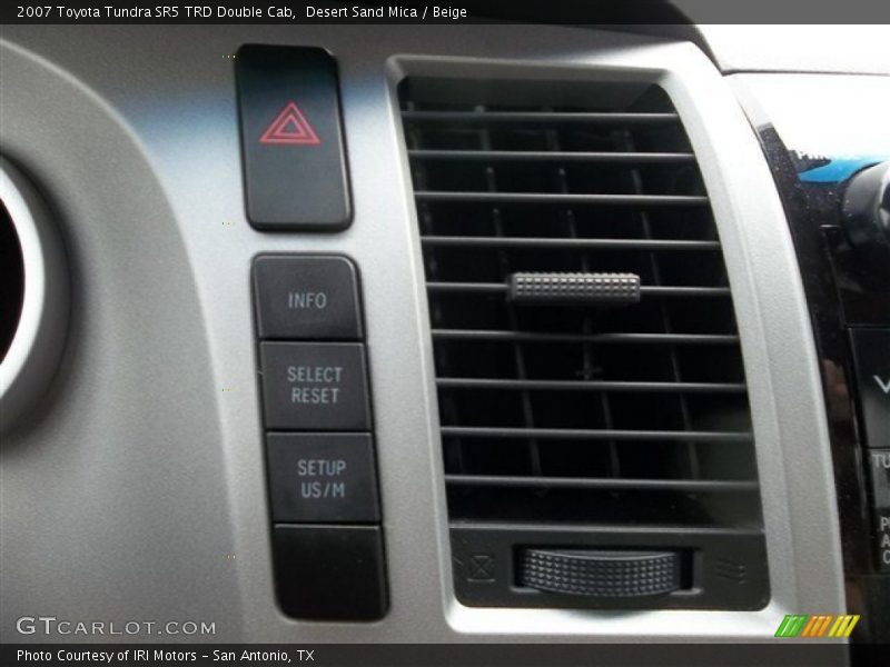 Desert Sand Mica / Beige 2007 Toyota Tundra SR5 TRD Double Cab