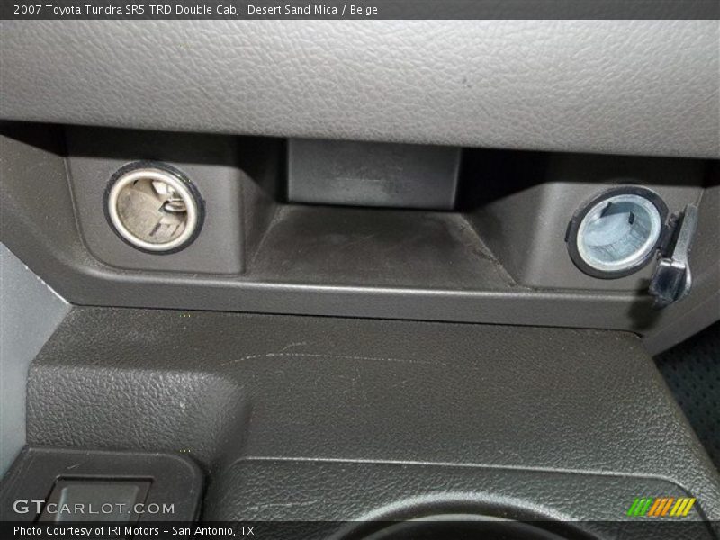 Desert Sand Mica / Beige 2007 Toyota Tundra SR5 TRD Double Cab