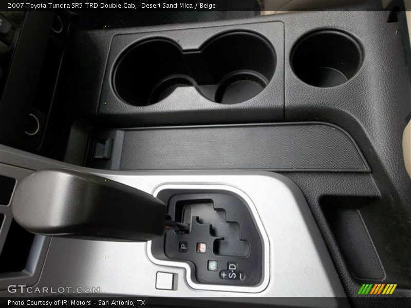 Desert Sand Mica / Beige 2007 Toyota Tundra SR5 TRD Double Cab