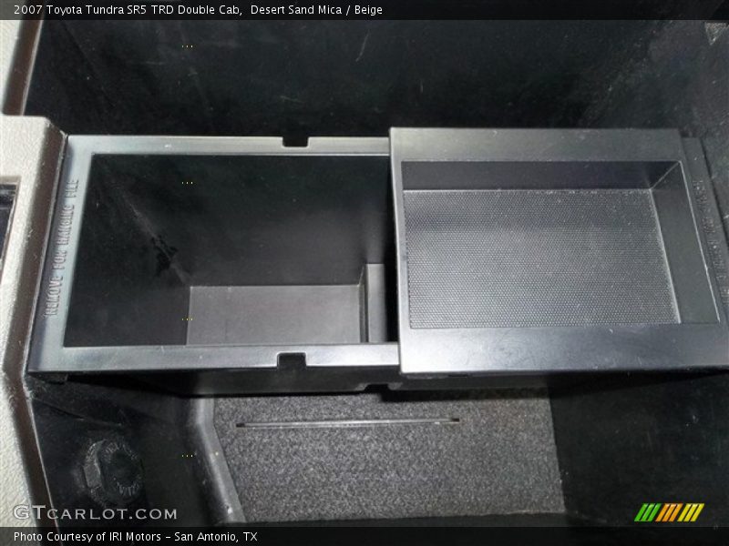 Desert Sand Mica / Beige 2007 Toyota Tundra SR5 TRD Double Cab