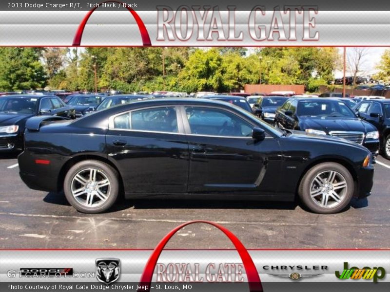 Pitch Black / Black 2013 Dodge Charger R/T