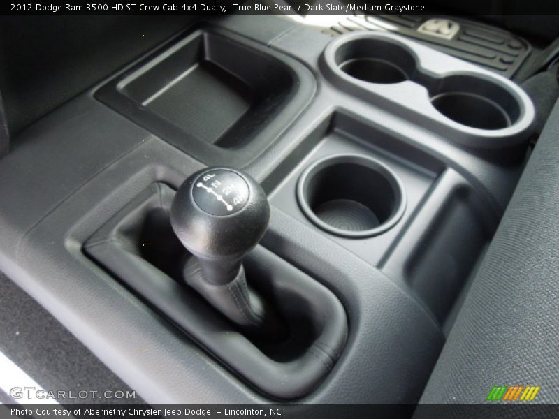 True Blue Pearl / Dark Slate/Medium Graystone 2012 Dodge Ram 3500 HD ST Crew Cab 4x4 Dually