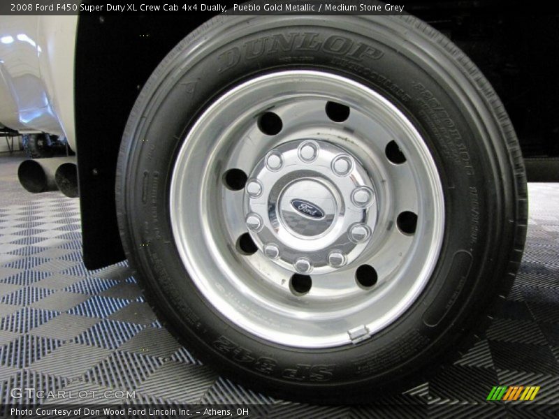  2008 F450 Super Duty XL Crew Cab 4x4 Dually Wheel