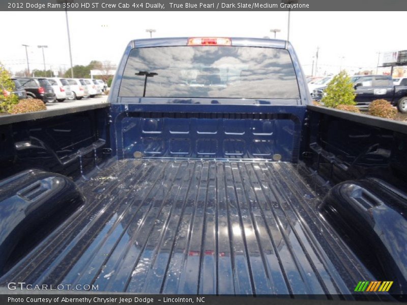 True Blue Pearl / Dark Slate/Medium Graystone 2012 Dodge Ram 3500 HD ST Crew Cab 4x4 Dually