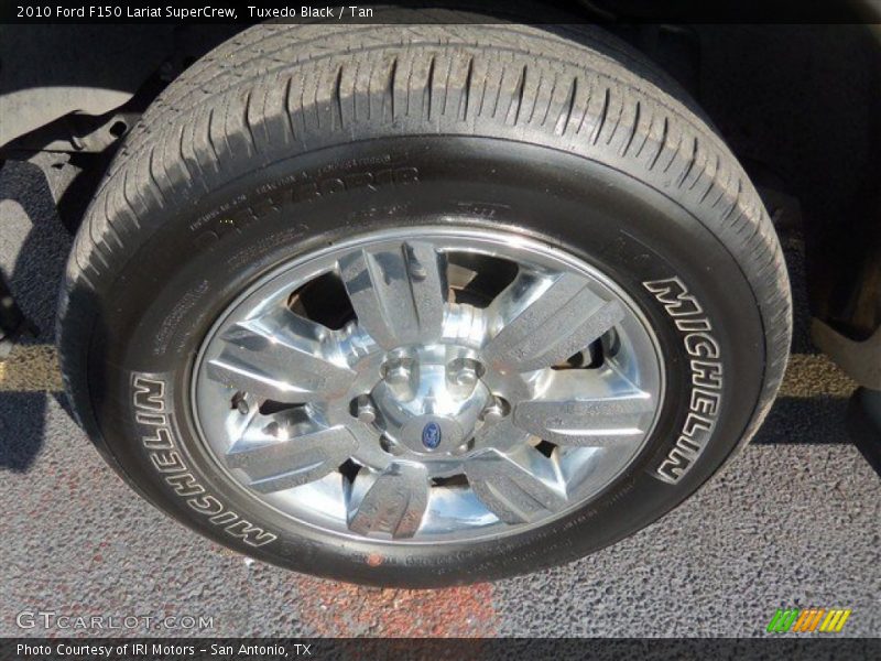 Tuxedo Black / Tan 2010 Ford F150 Lariat SuperCrew