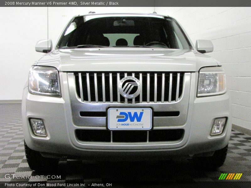 Silver Metallic / Black 2008 Mercury Mariner V6 Premier 4WD