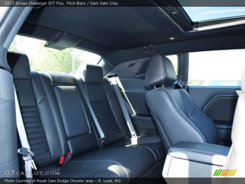 Pitch Black / Dark Slate Gray 2013 Dodge Challenger SXT Plus
