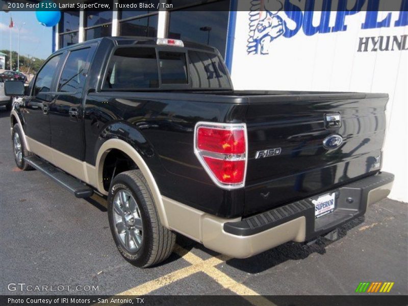 Tuxedo Black / Tan 2010 Ford F150 Lariat SuperCrew