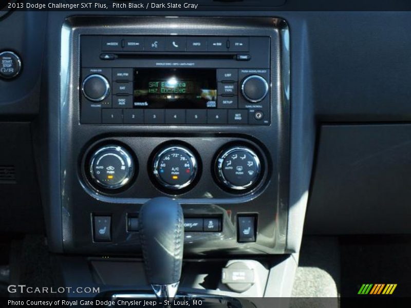 Pitch Black / Dark Slate Gray 2013 Dodge Challenger SXT Plus