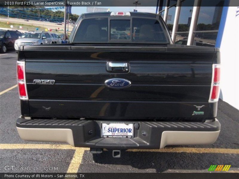 Tuxedo Black / Tan 2010 Ford F150 Lariat SuperCrew