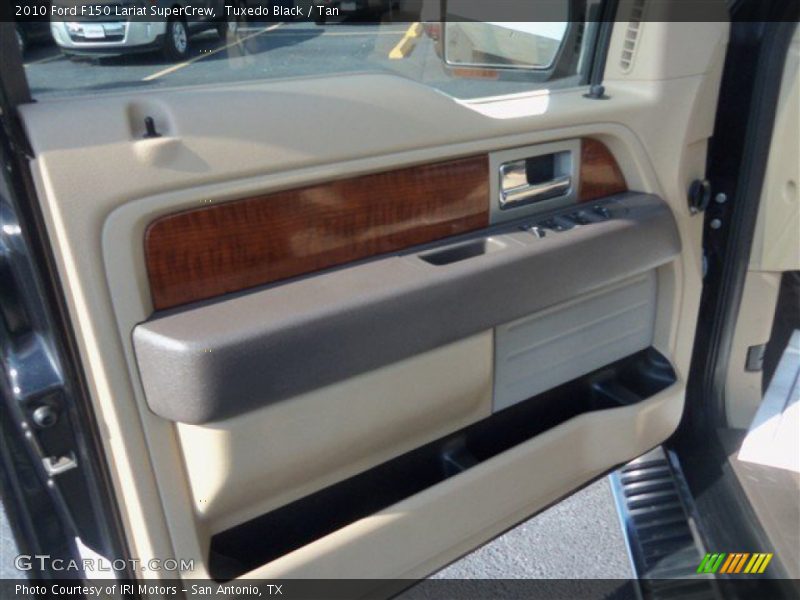 Tuxedo Black / Tan 2010 Ford F150 Lariat SuperCrew