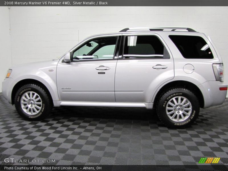  2008 Mariner V6 Premier 4WD Silver Metallic