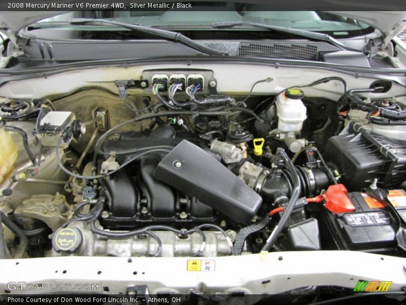  2008 Mariner V6 Premier 4WD Engine - 3.0 Liter DOHC 24 Valve V6