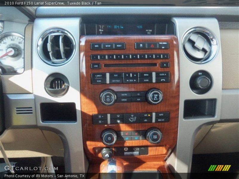 Tuxedo Black / Tan 2010 Ford F150 Lariat SuperCrew