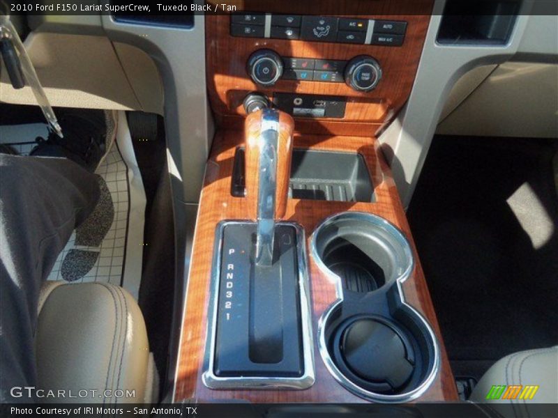 Tuxedo Black / Tan 2010 Ford F150 Lariat SuperCrew