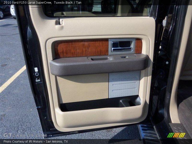 Tuxedo Black / Tan 2010 Ford F150 Lariat SuperCrew