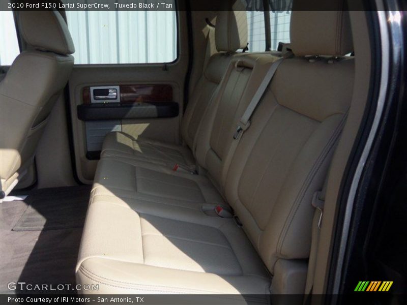 Tuxedo Black / Tan 2010 Ford F150 Lariat SuperCrew