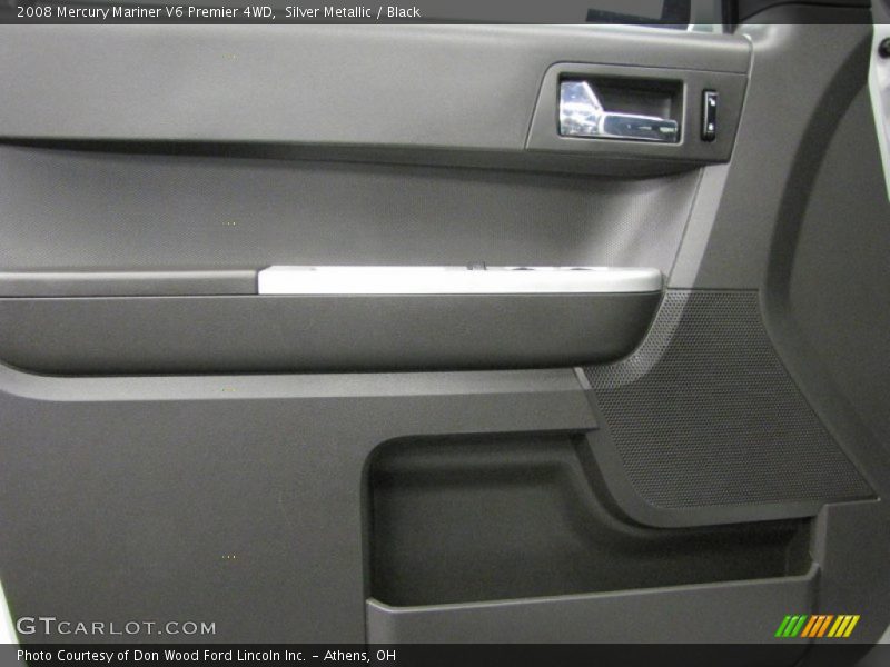 Silver Metallic / Black 2008 Mercury Mariner V6 Premier 4WD