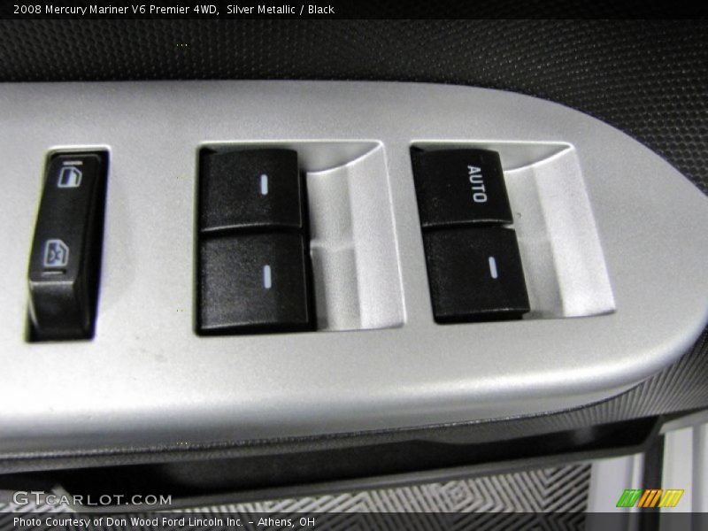 Silver Metallic / Black 2008 Mercury Mariner V6 Premier 4WD