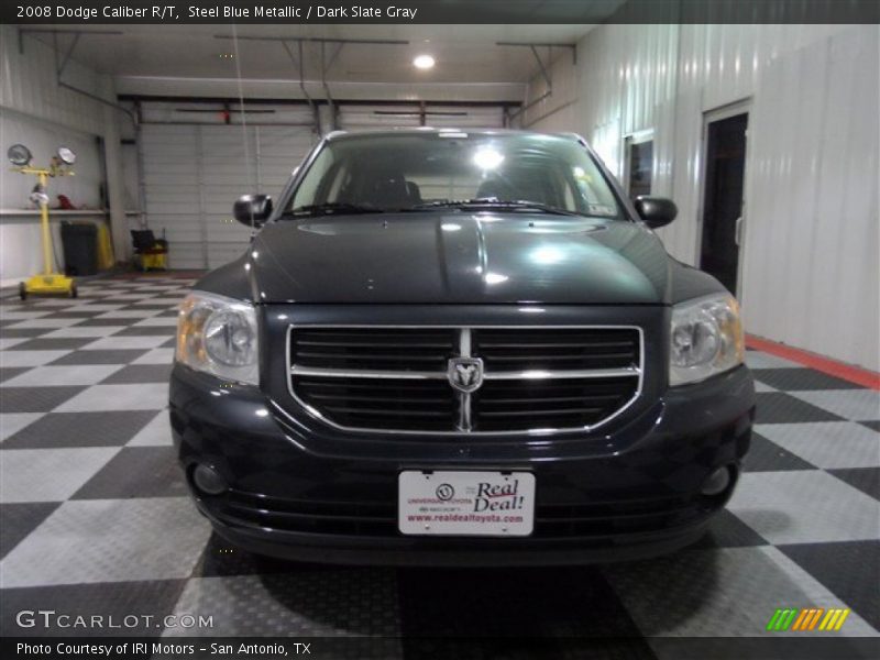 Steel Blue Metallic / Dark Slate Gray 2008 Dodge Caliber R/T