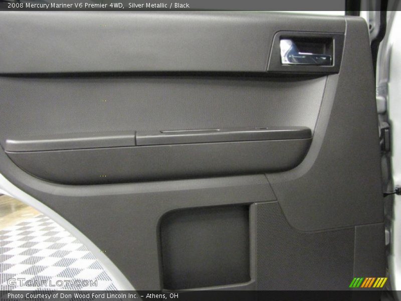 Silver Metallic / Black 2008 Mercury Mariner V6 Premier 4WD