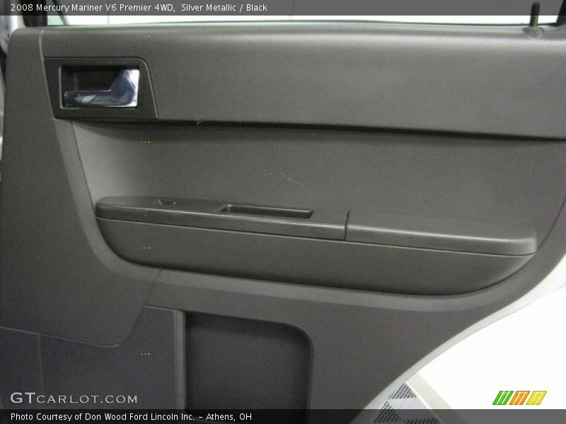 Silver Metallic / Black 2008 Mercury Mariner V6 Premier 4WD
