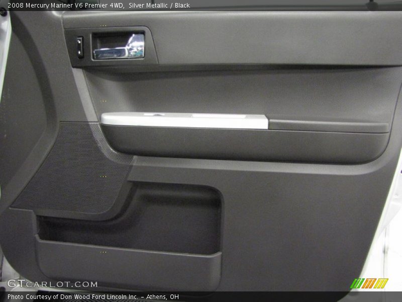 Silver Metallic / Black 2008 Mercury Mariner V6 Premier 4WD