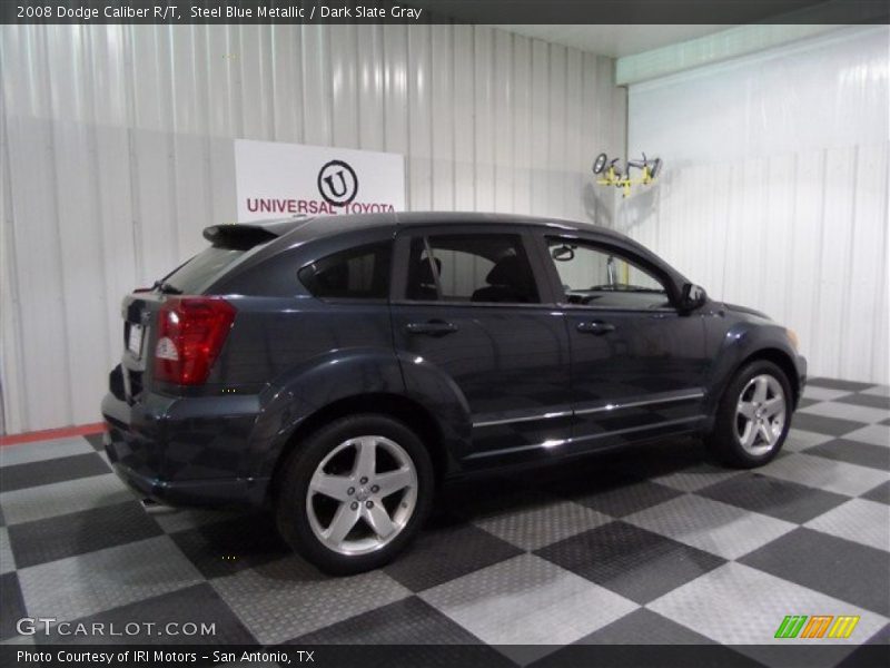 Steel Blue Metallic / Dark Slate Gray 2008 Dodge Caliber R/T