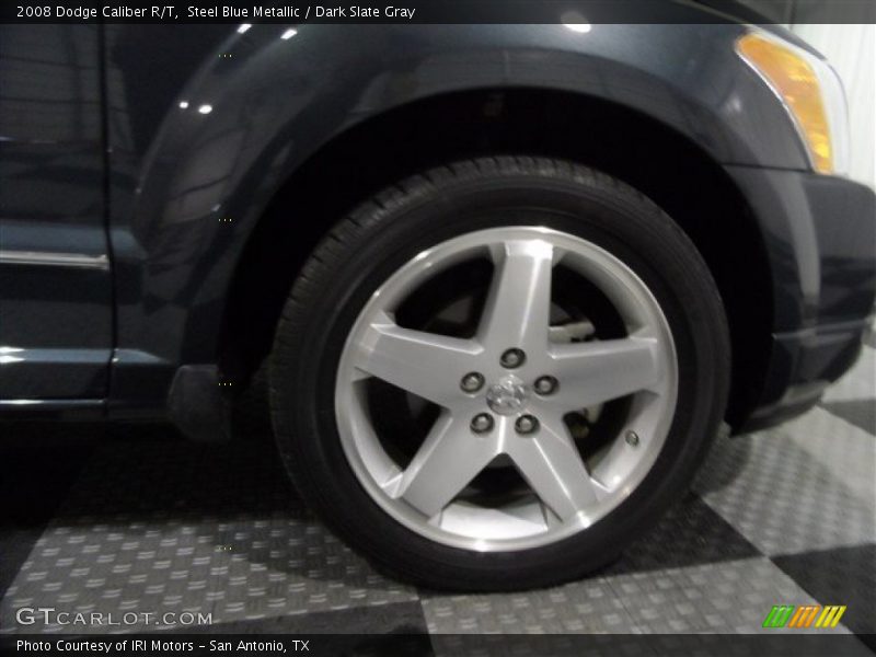 Steel Blue Metallic / Dark Slate Gray 2008 Dodge Caliber R/T