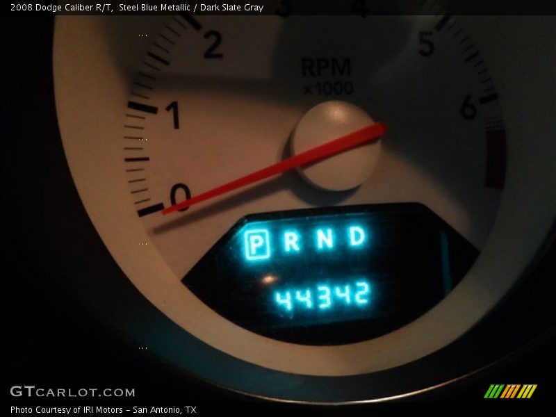 Steel Blue Metallic / Dark Slate Gray 2008 Dodge Caliber R/T