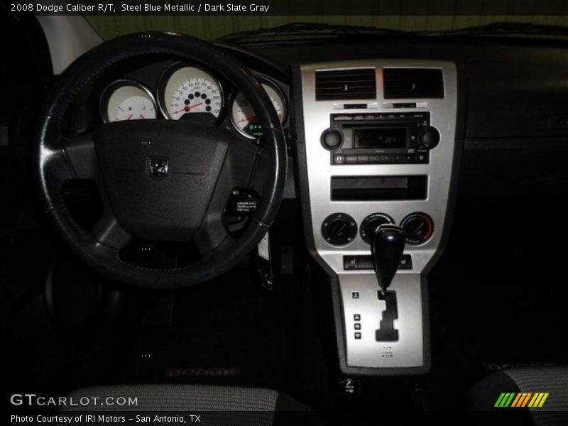 Steel Blue Metallic / Dark Slate Gray 2008 Dodge Caliber R/T