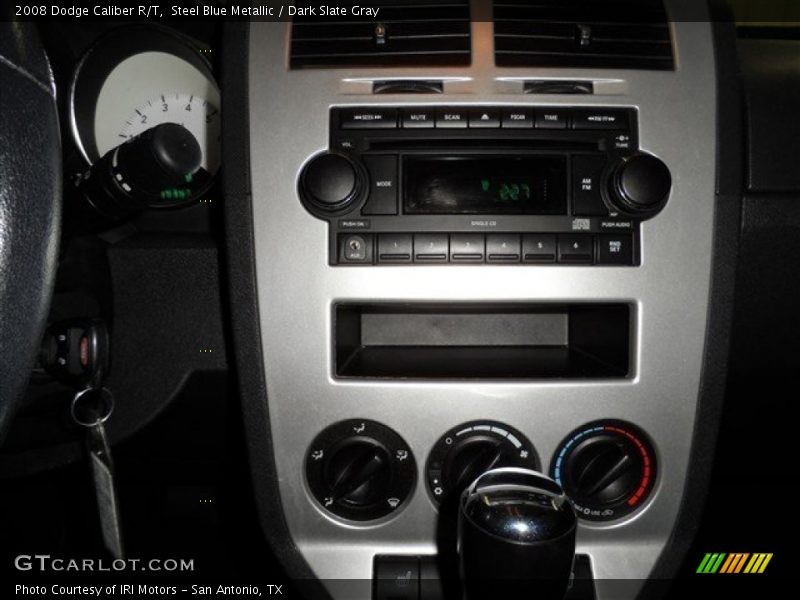 Steel Blue Metallic / Dark Slate Gray 2008 Dodge Caliber R/T