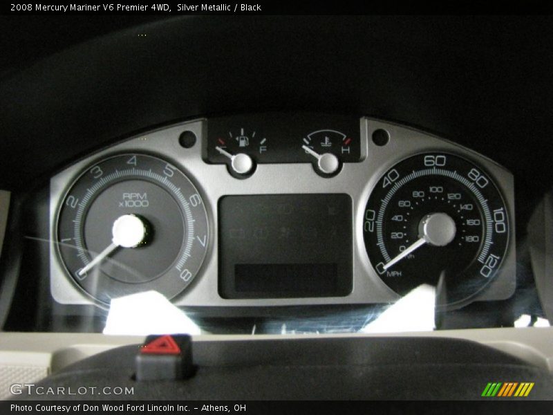  2008 Mariner V6 Premier 4WD V6 Premier 4WD Gauges