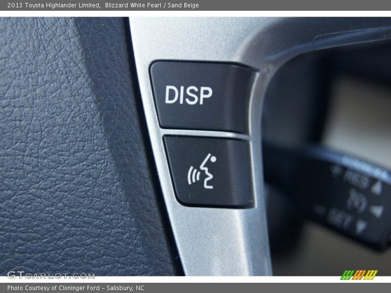 Blizzard White Pearl / Sand Beige 2013 Toyota Highlander Limited
