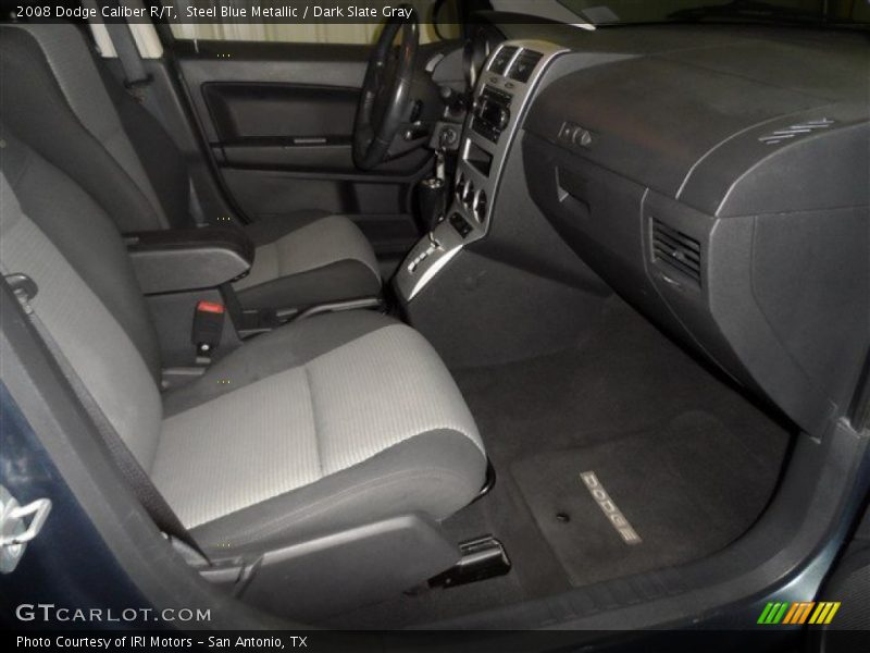 Steel Blue Metallic / Dark Slate Gray 2008 Dodge Caliber R/T
